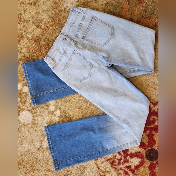 Ombre Flare Leg Jeans - Picture 5 of 8